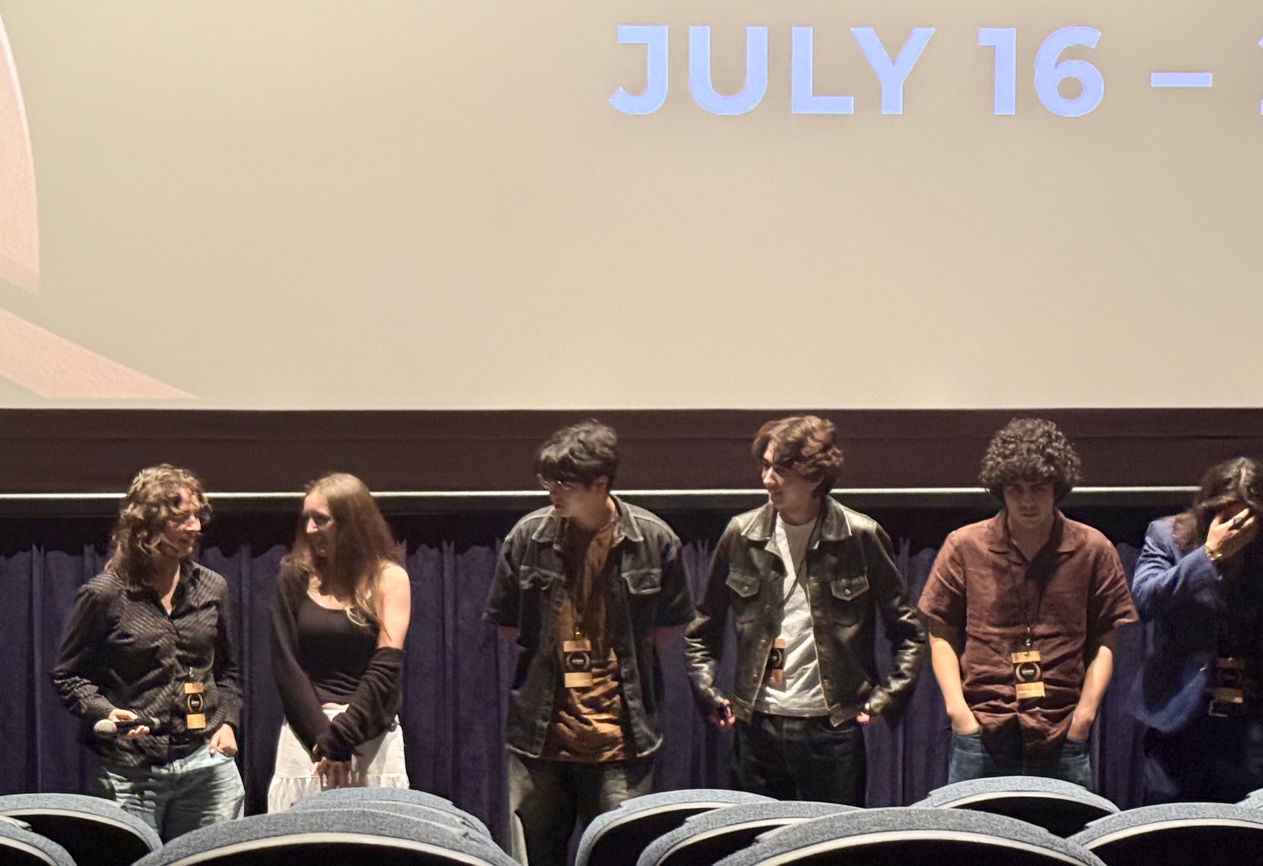 Q&A at LA Shorts International Film Festival